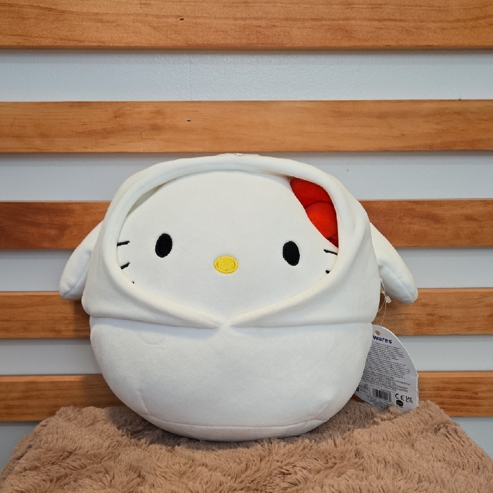 Hello Kitty Squishmallows Plush Hooded Costume Sanrio Jazwares NWT‎
